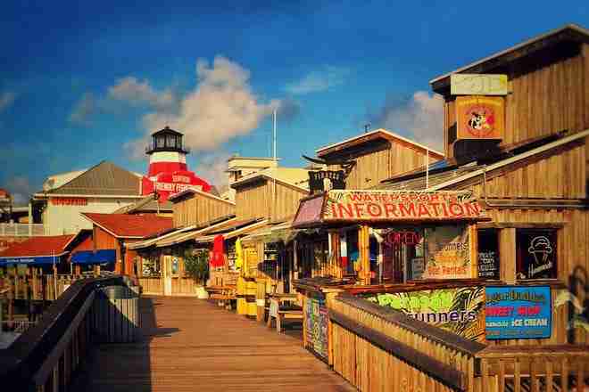 John's Pass boardwalk in St. Petersburg Florida